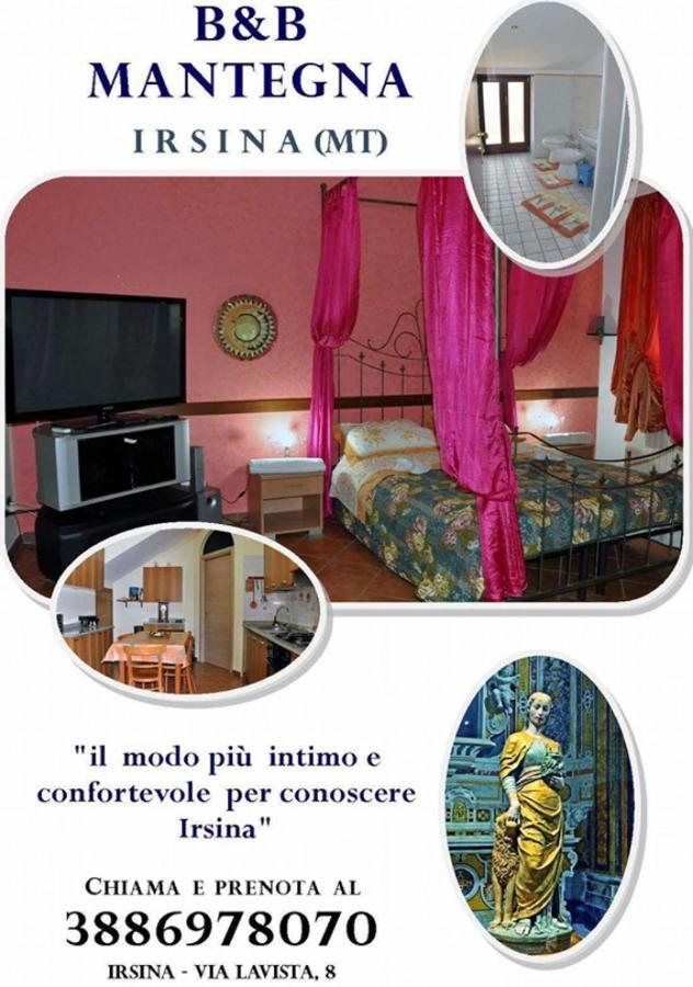 B&B Mantegna Irsina Mt Exteriér fotografie